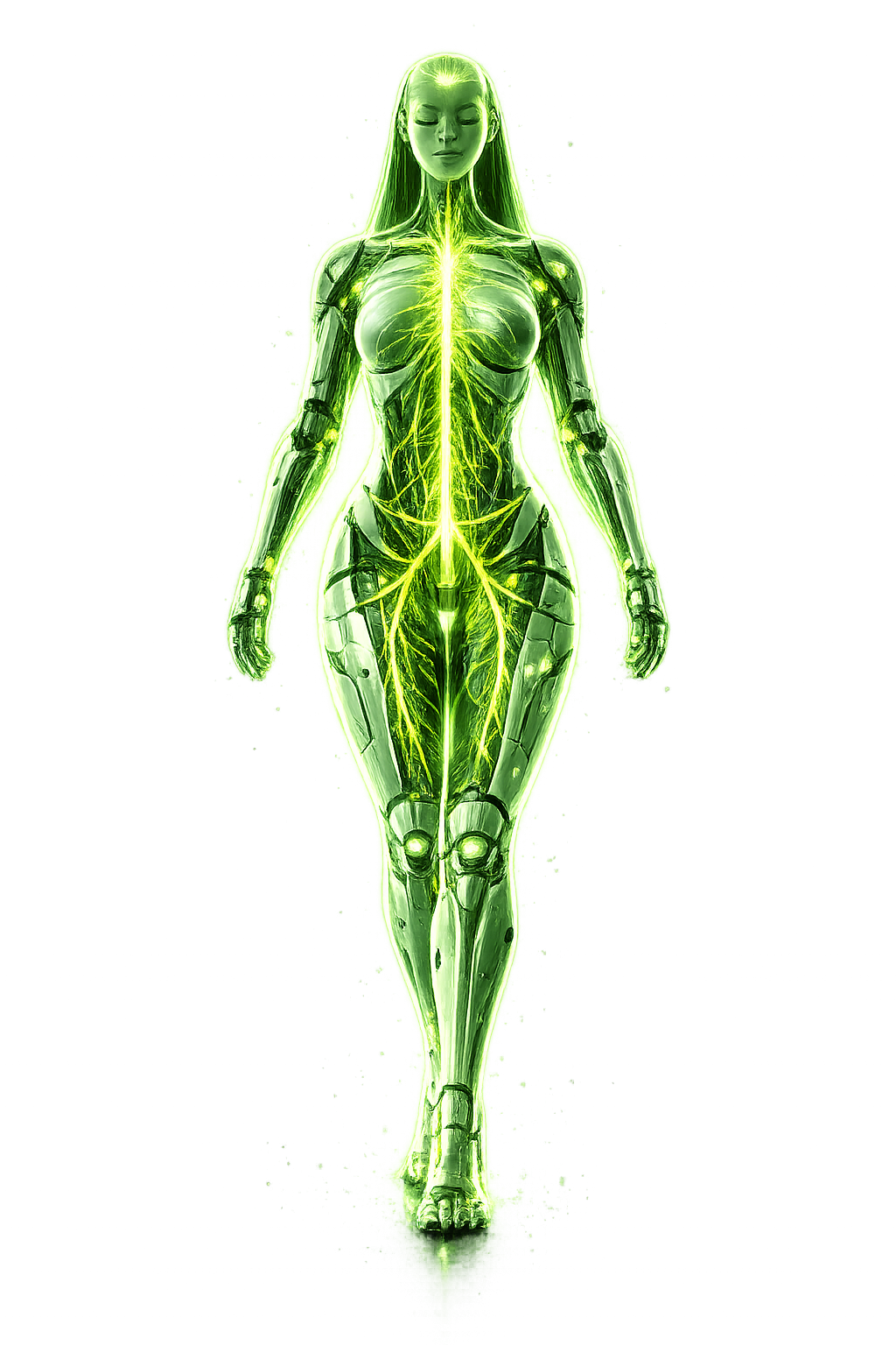 Futuristische medizinische Visualisierung - Biomedizinische Technologie